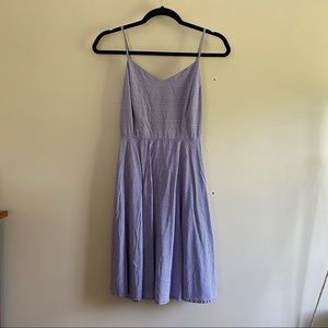 Old Navy Purple Patterned Dress